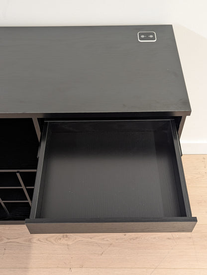 Brottar Large Coffee Bar Cabinet with Fridge