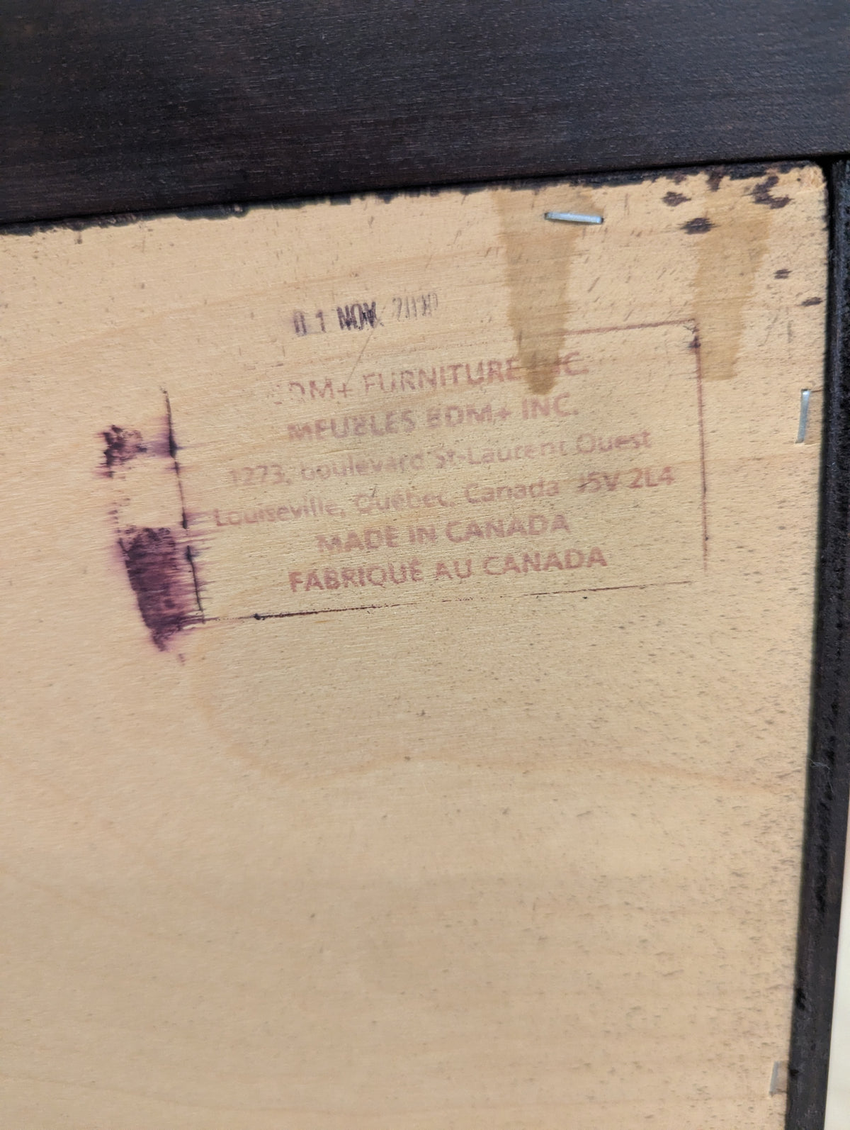 Solid Birch Canadel Buffet