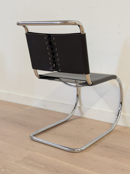 Alivar Italian MR10 by Mies van der Rohe Replication Chair (2 Available)
