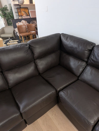 Arizona Leather Brookfield Sectional