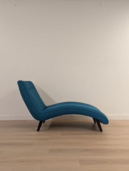 Room & Board Turquoise Chaise Lounge