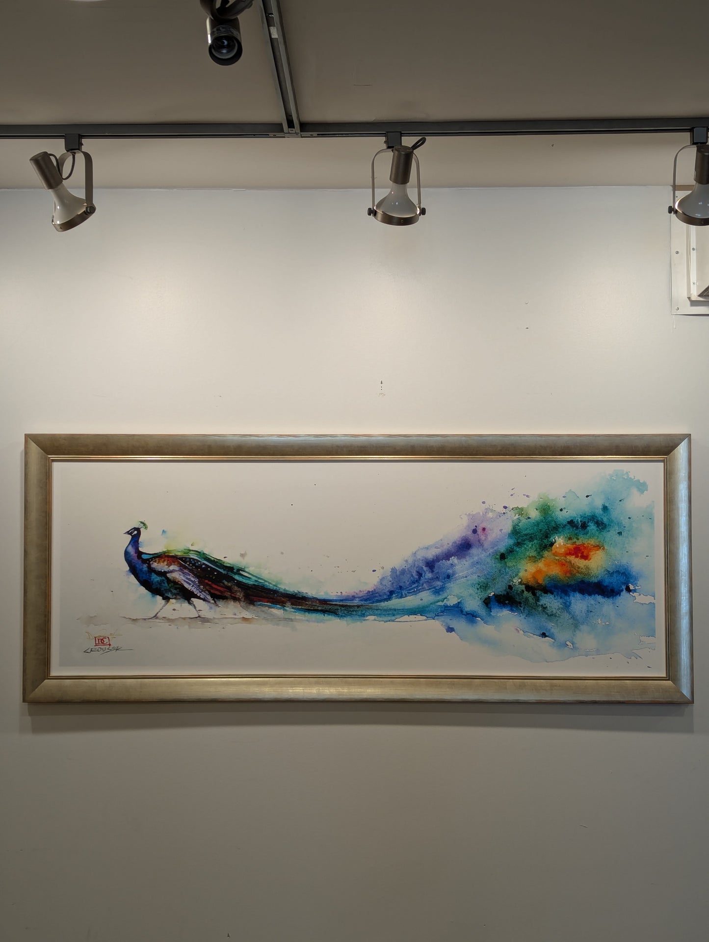 Moe's Peacock Print