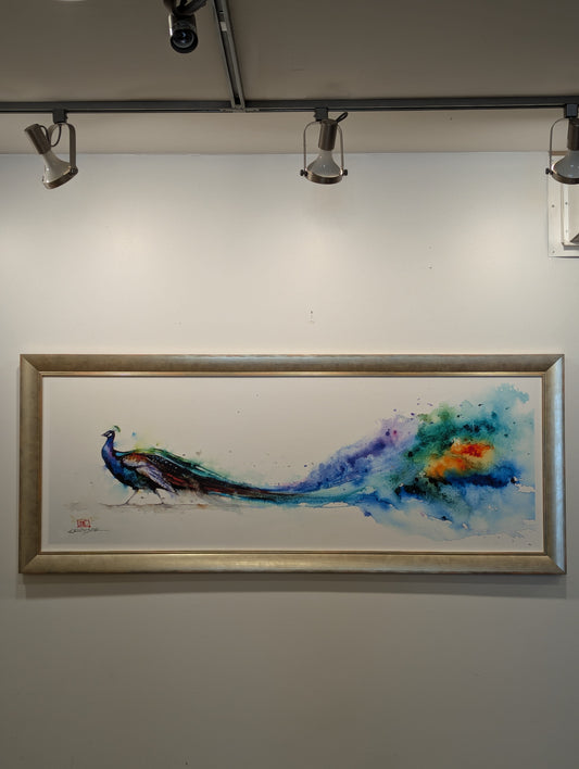 Moe's Peacock Print