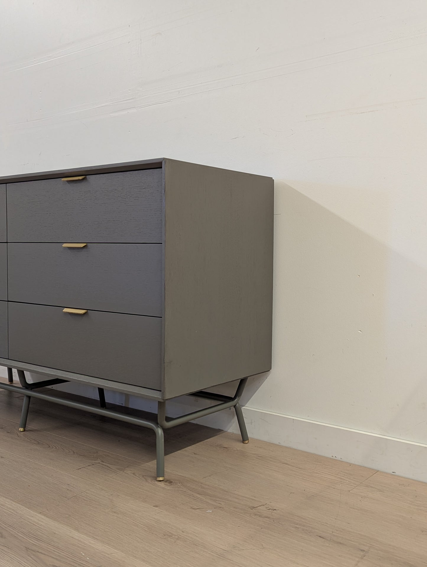 Blu Dot Dang 6 Drawer Dresser - Risk Adverse Grey