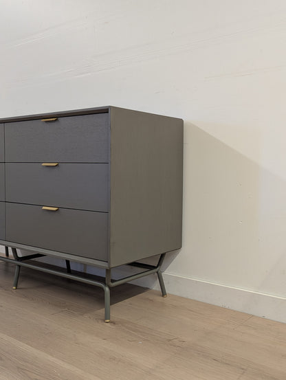 Blu Dot Dang 6 Drawer Dresser - Risk Adverse Grey