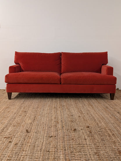Rowe Tatum Velvet Sofa