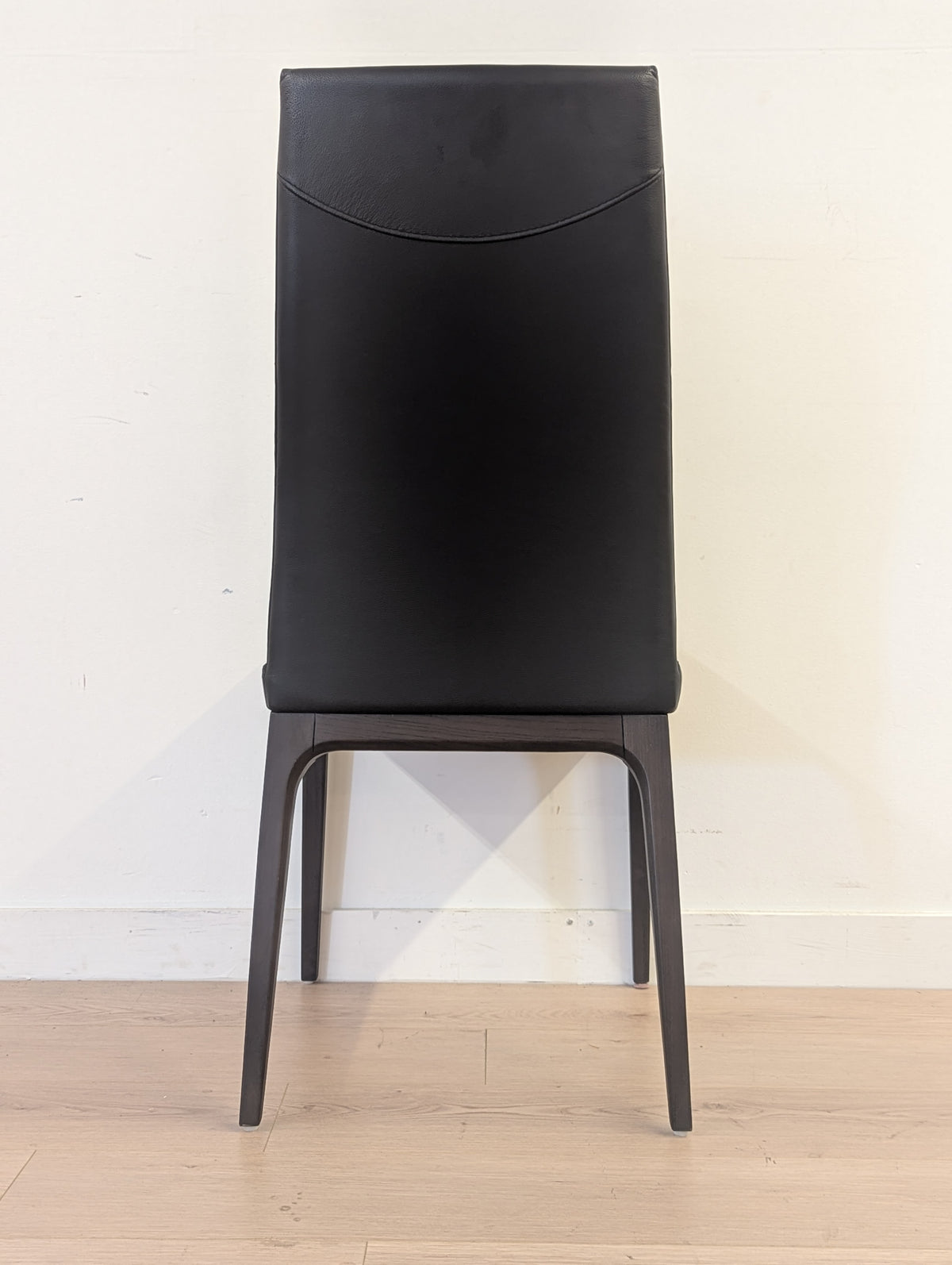 Scan Designs Leather Dining Chairs (Set of 4)
