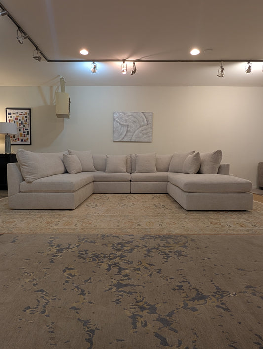 Rene Cazares Messina Corner Sectional (With Paneling)