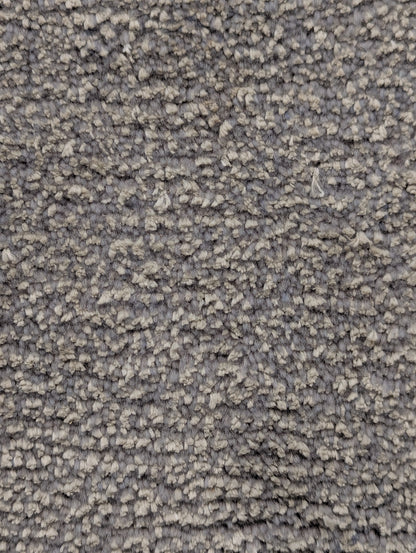 East India Carpets Pearl Plain Handknotted 9'/12' Silver Rug