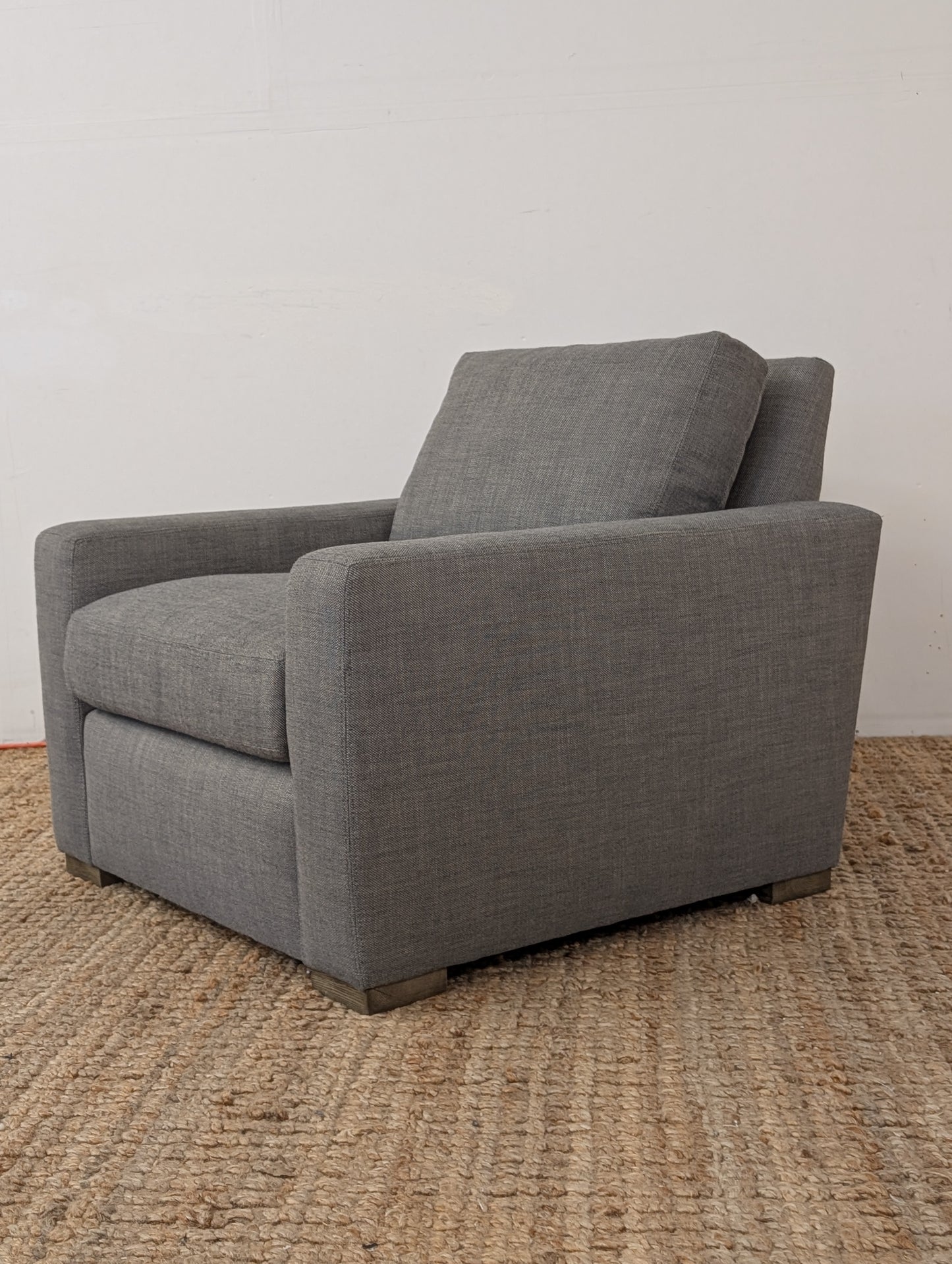 RH Maxwell Chair Perennials® Performance Textured Linen Weave