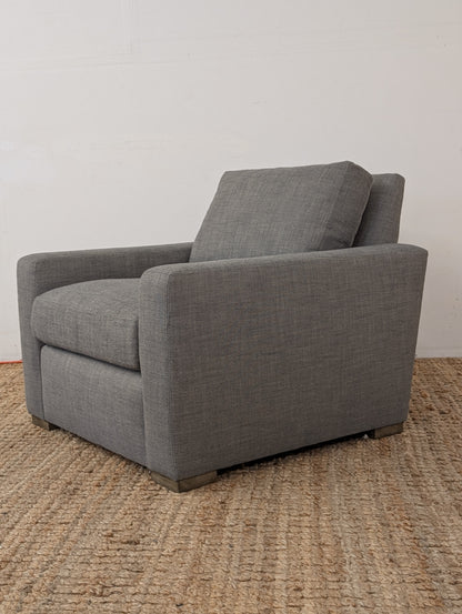 RH Maxwell Chair Perennials® Performance Textured Linen Weave