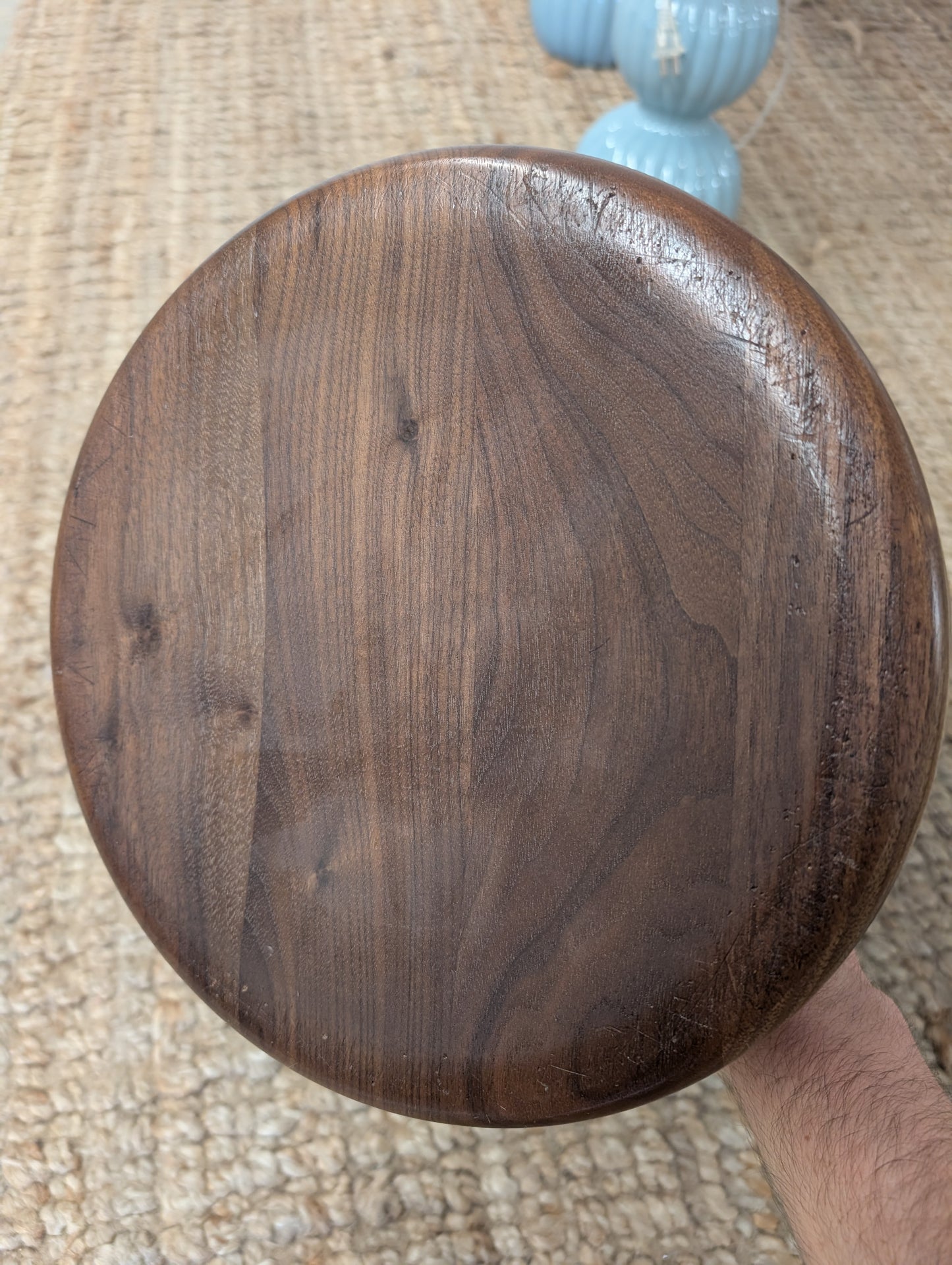 Herman Miller Eames Style B Turned Stool
