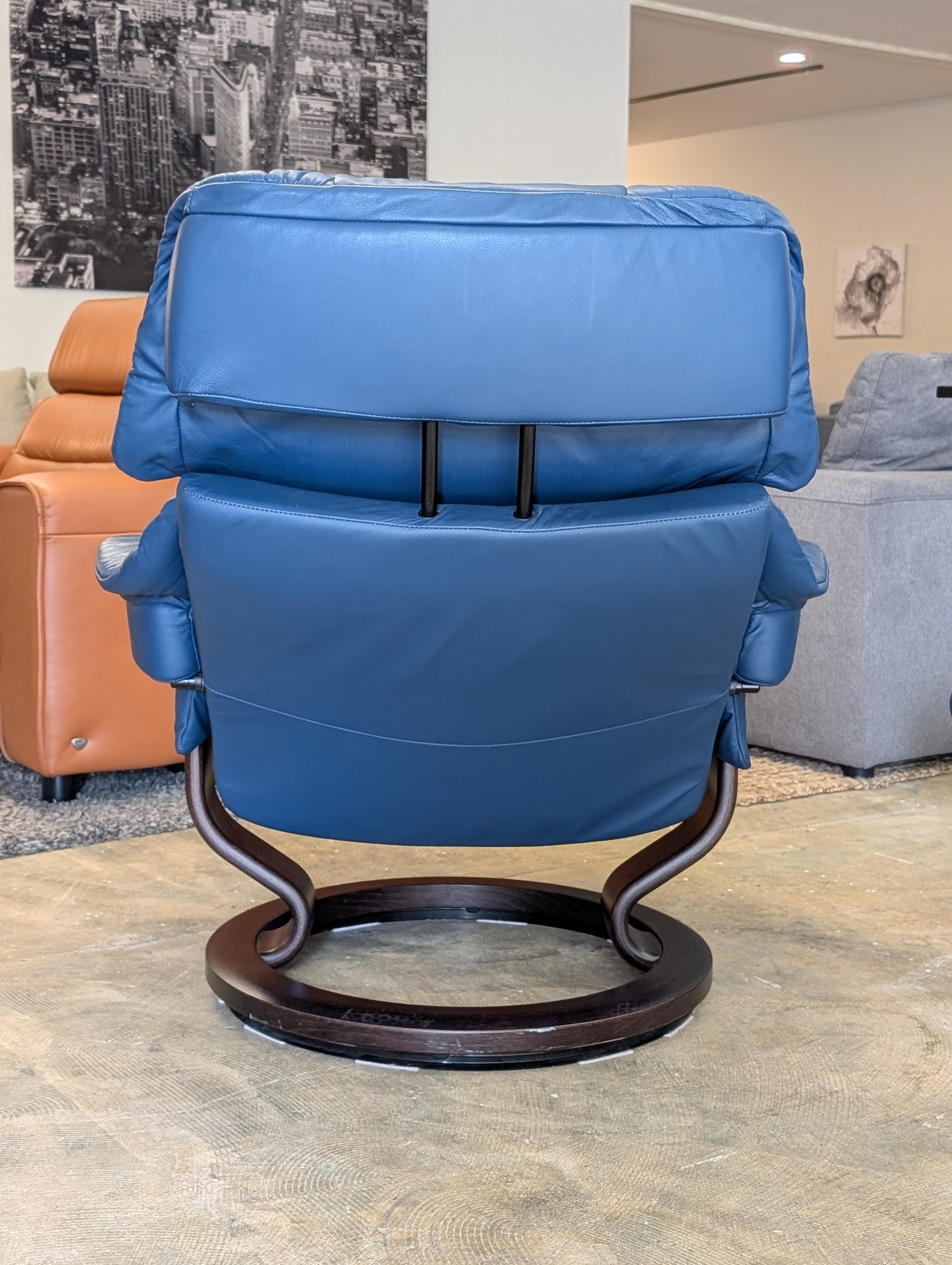 Ekornes Stressless Reno Reclining Chair Ottoman – Recertified