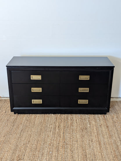 Z Gallerie Black Laquer Dresser