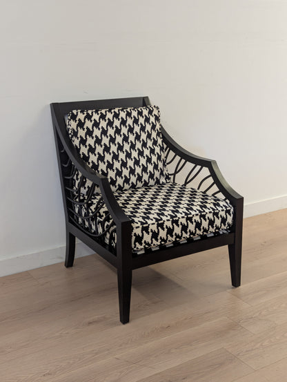 Sam Moore Houndstooth Armchair