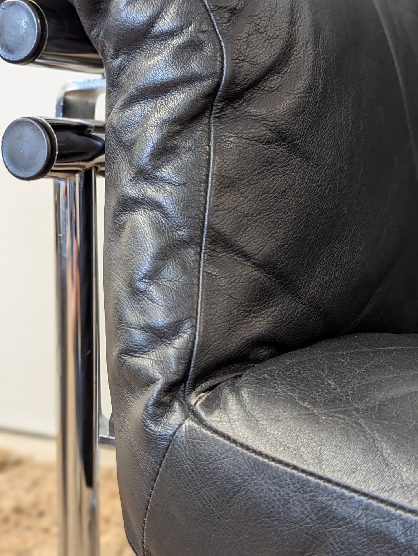 Vintage Germain Leather Chair