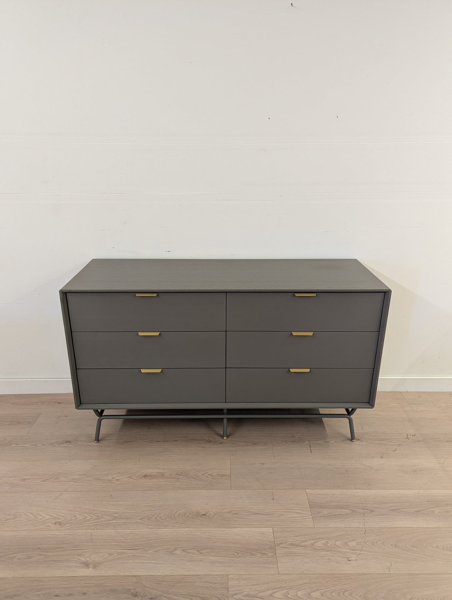 Blu Dot Dang 6 Drawer Dresser - Risk Adverse Grey
