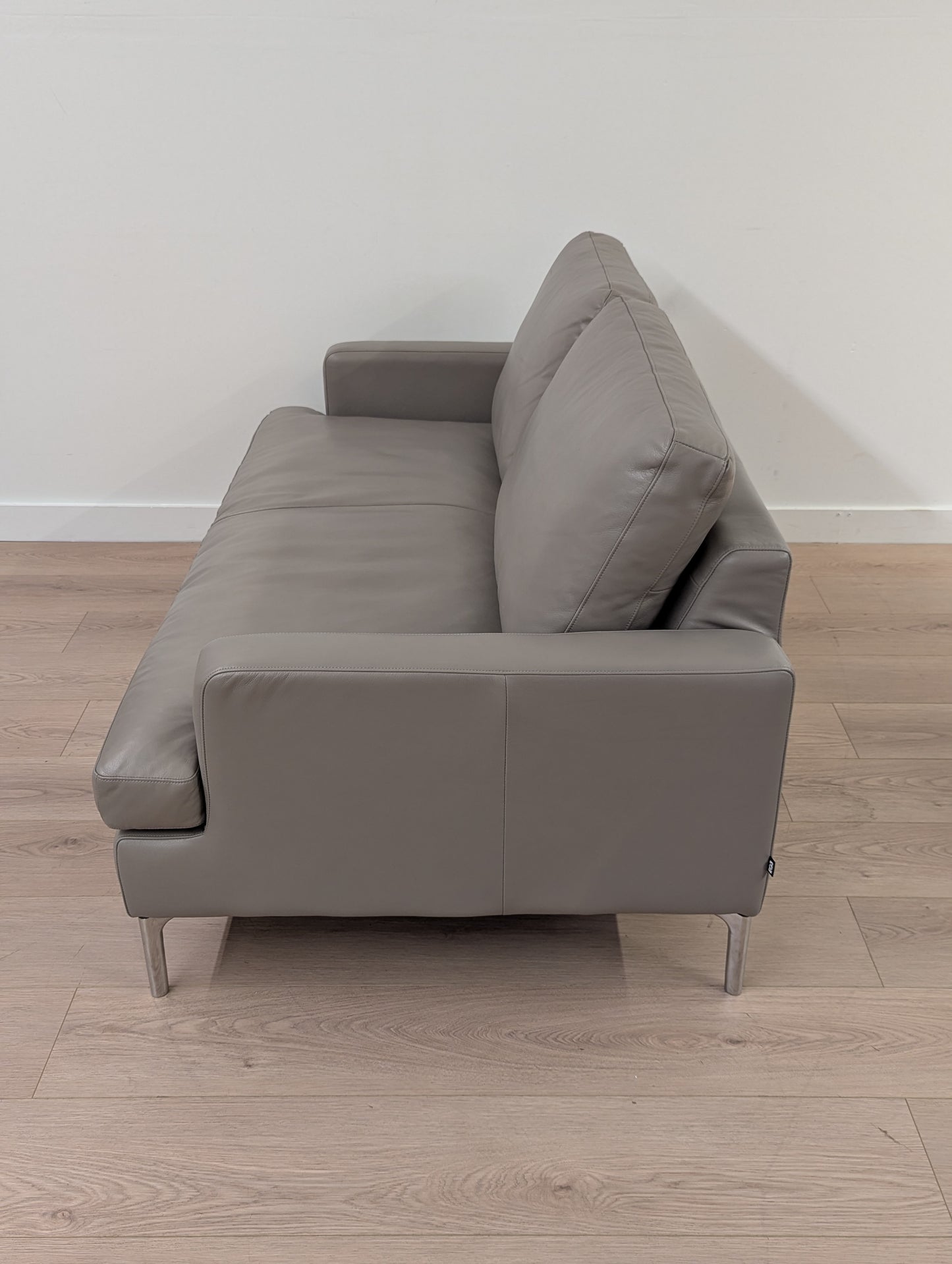 EQ3 Eve Leather Loveseat
