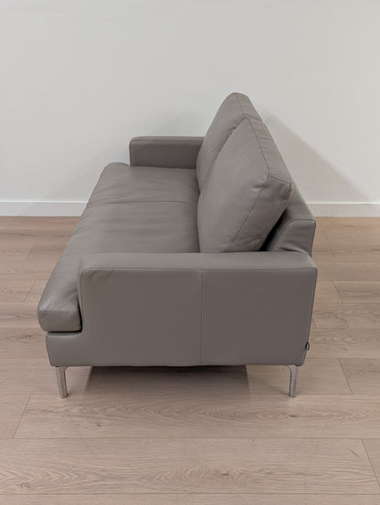 EQ3 Eve Leather Loveseat
