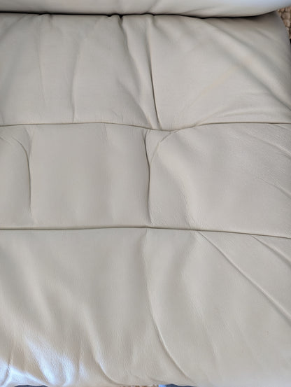 Stressless Opal M Paloma Leather Chair and Ottoman