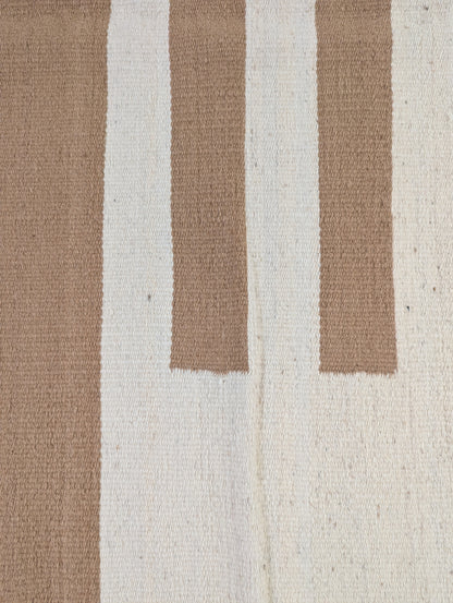 Anglo Oriental Dhurrie Handwoven Rug (91” x 118”)