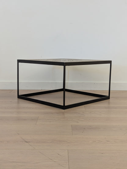 RH Reclaimed Russian Oak Parquet Coffee Table