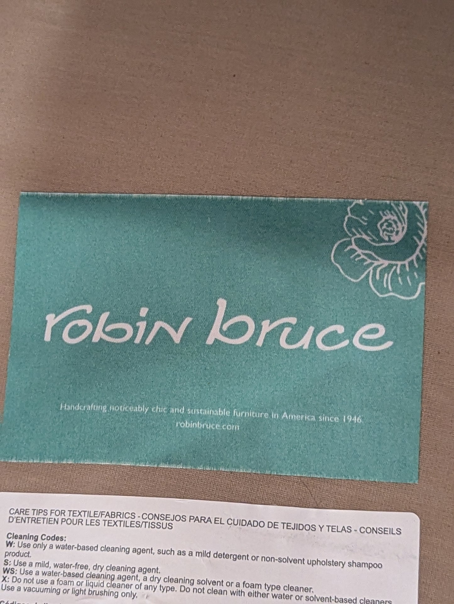 Rowe Tatum Velvet Chair