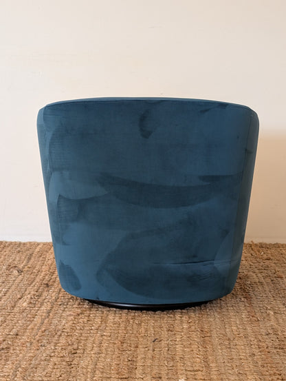 Scan Designs Geneva Fabric Swivel Chair