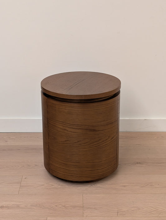 Article Maren Storage Side Table - Smoked Oak