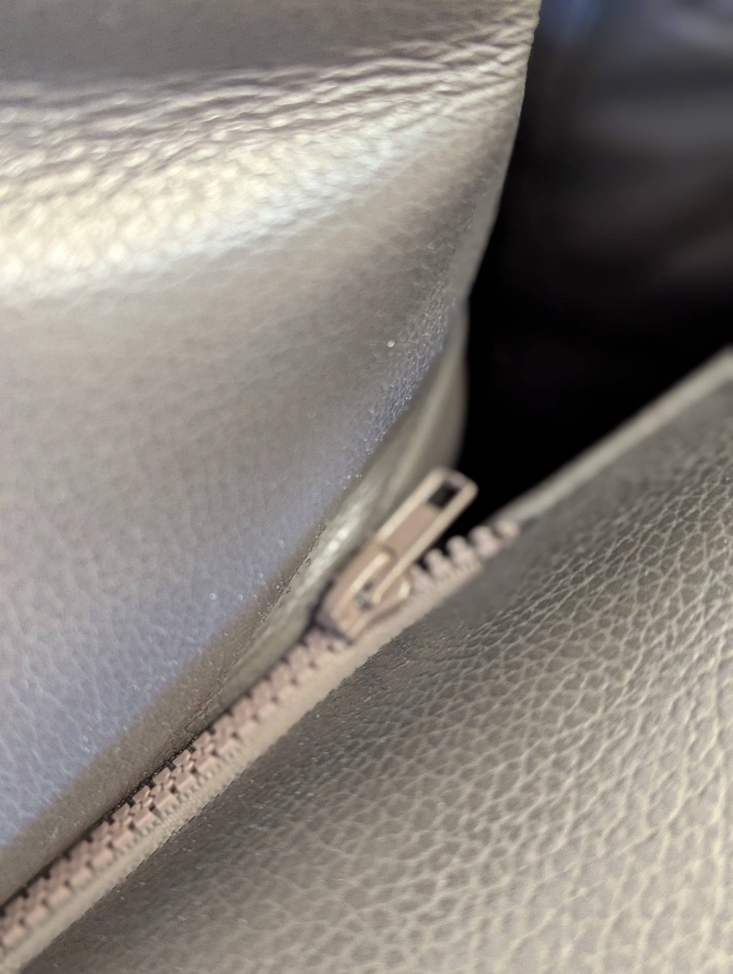 Scan Designs Leather Loveseat