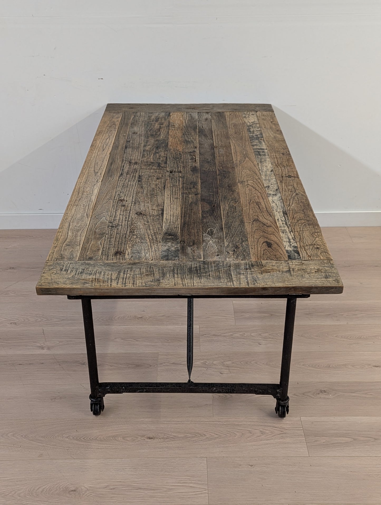 RH Flatiron Reclaimed Wood Dining Table