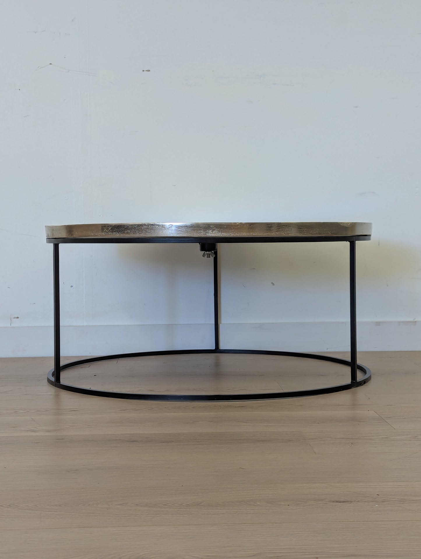 Muse & Merchant Bari Nickel Coffee Table