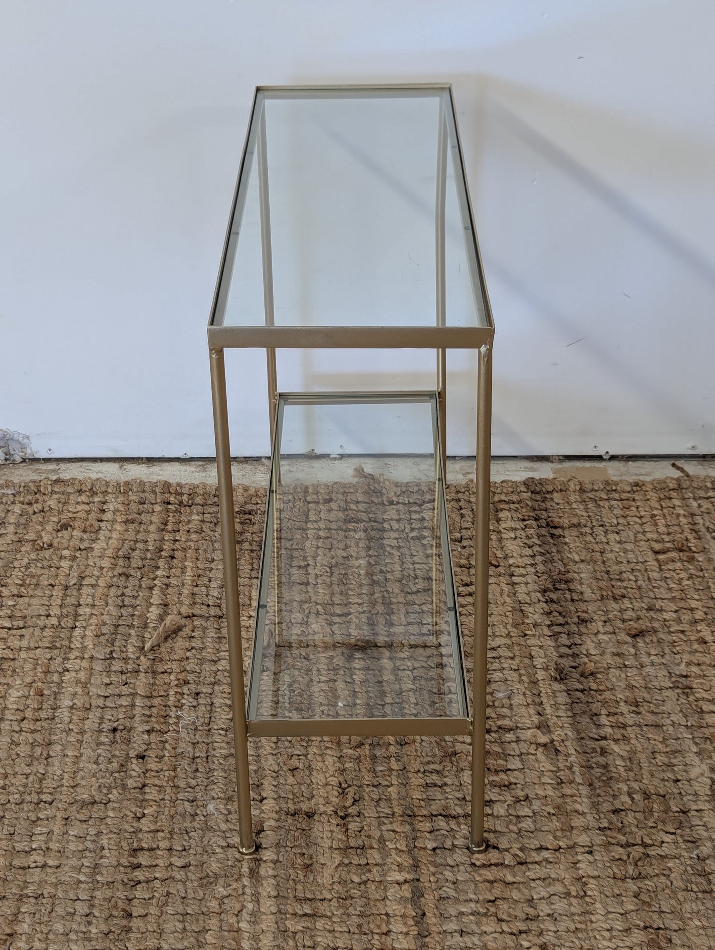 Glass Console Table