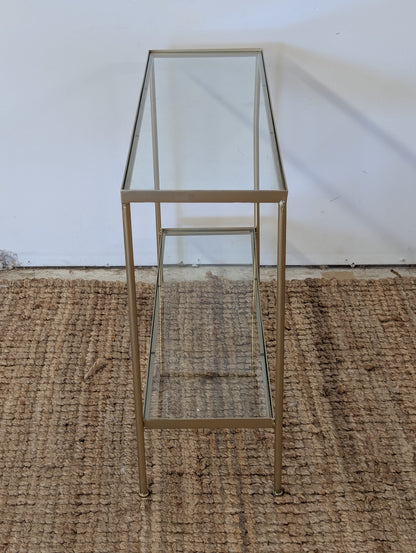Glass Console Table