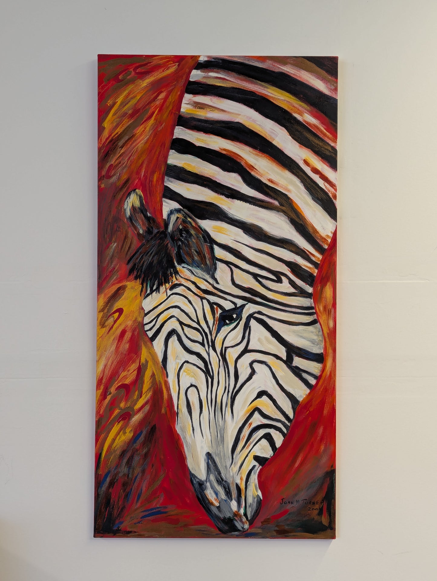 Zebra II by Joan Turner