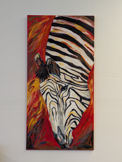 Zebra II by Joan Turner
