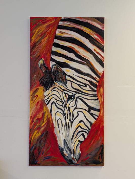 Zebra II by Joan Turner