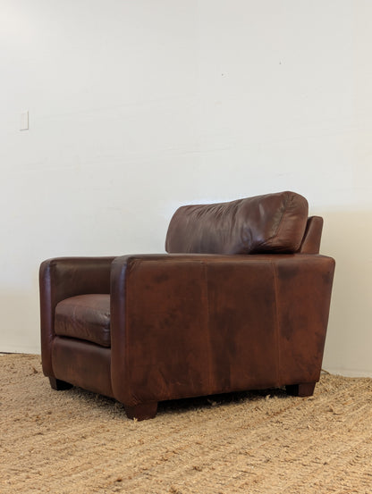 Full Grain Leather Chair
