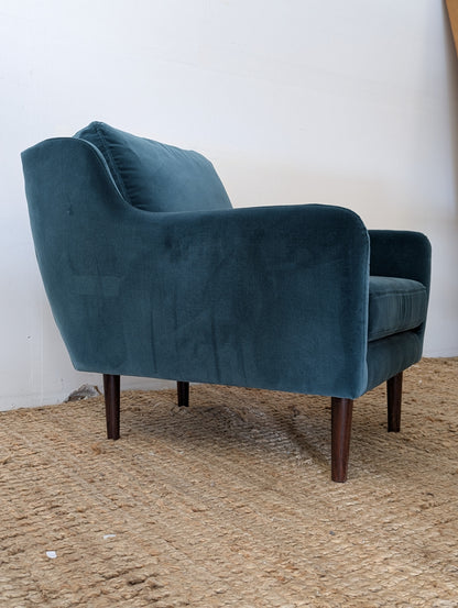 Article Matrix 30.5" Velvet Lounge Chair