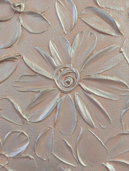 Original Abstract Flowers by Nata S