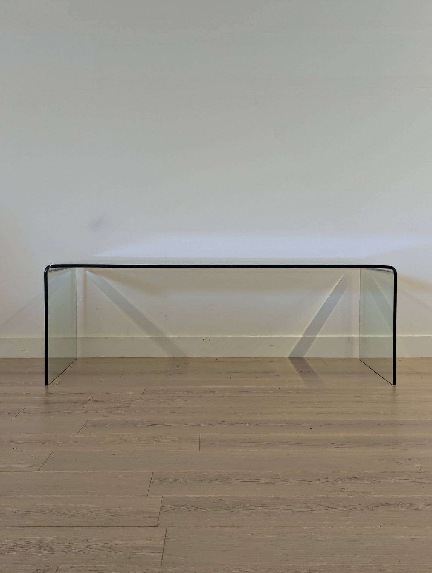 Scan Designs Waterfall Glass Coffee Table