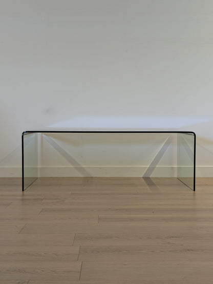Scan Designs Waterfall Glass Coffee Table