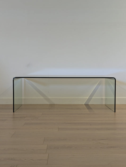 Scan Designs Waterfall Glass Coffee Table