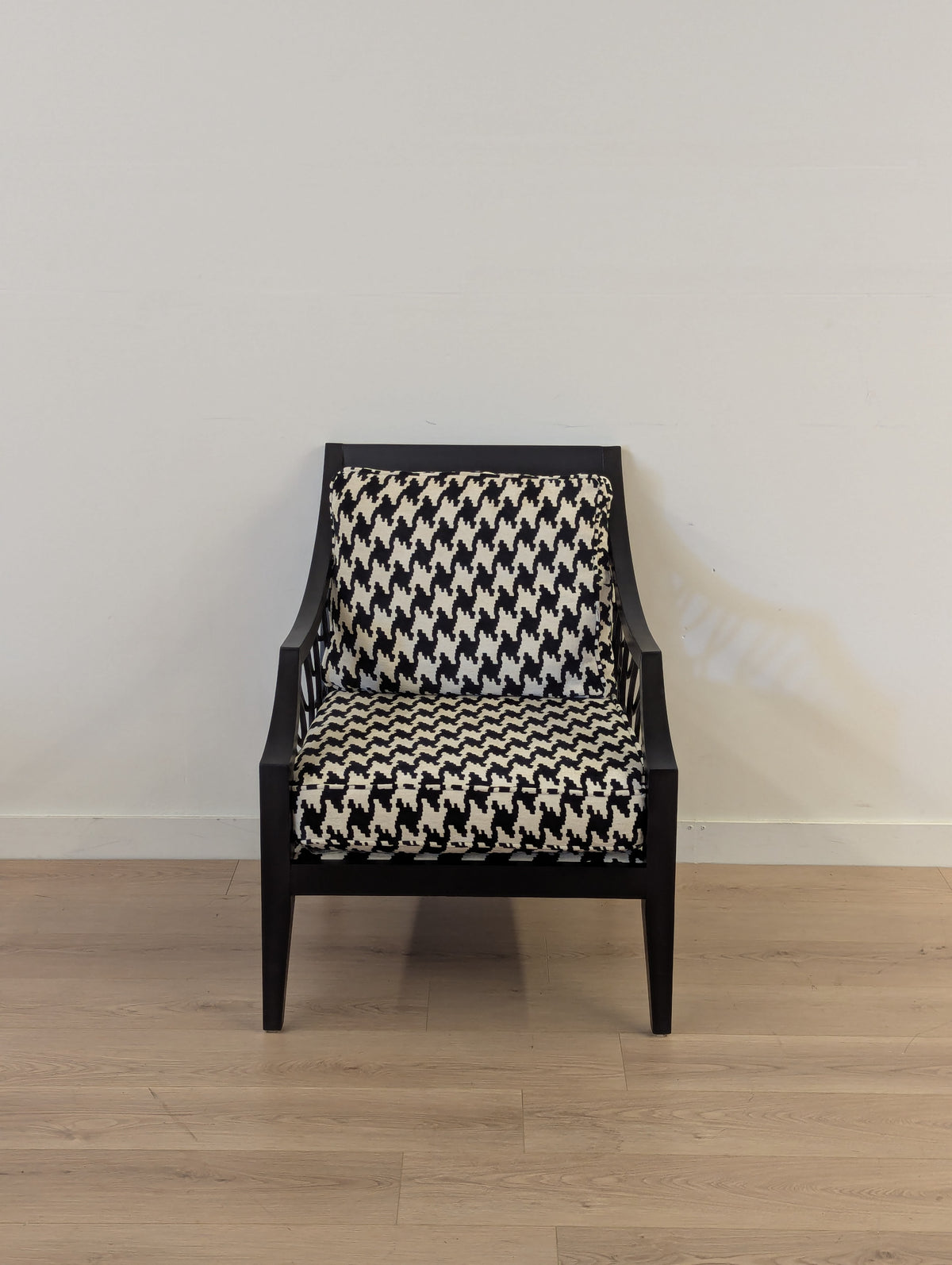 Sam Moore Houndstooth Armchair