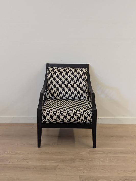 Sam Moore Houndstooth Armchair