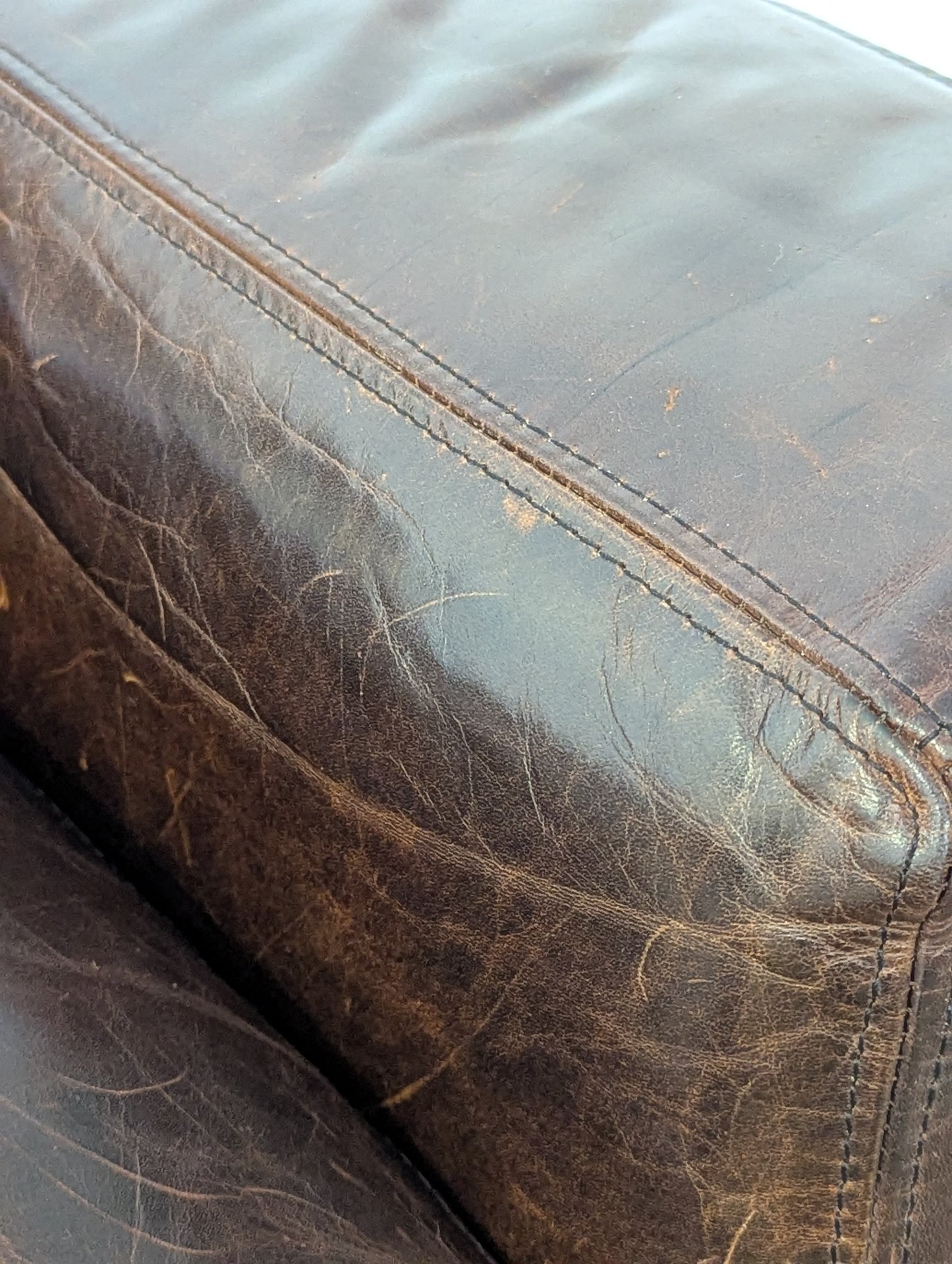 Restoration Hardware Maxwell Leather Chair (2 Available)
