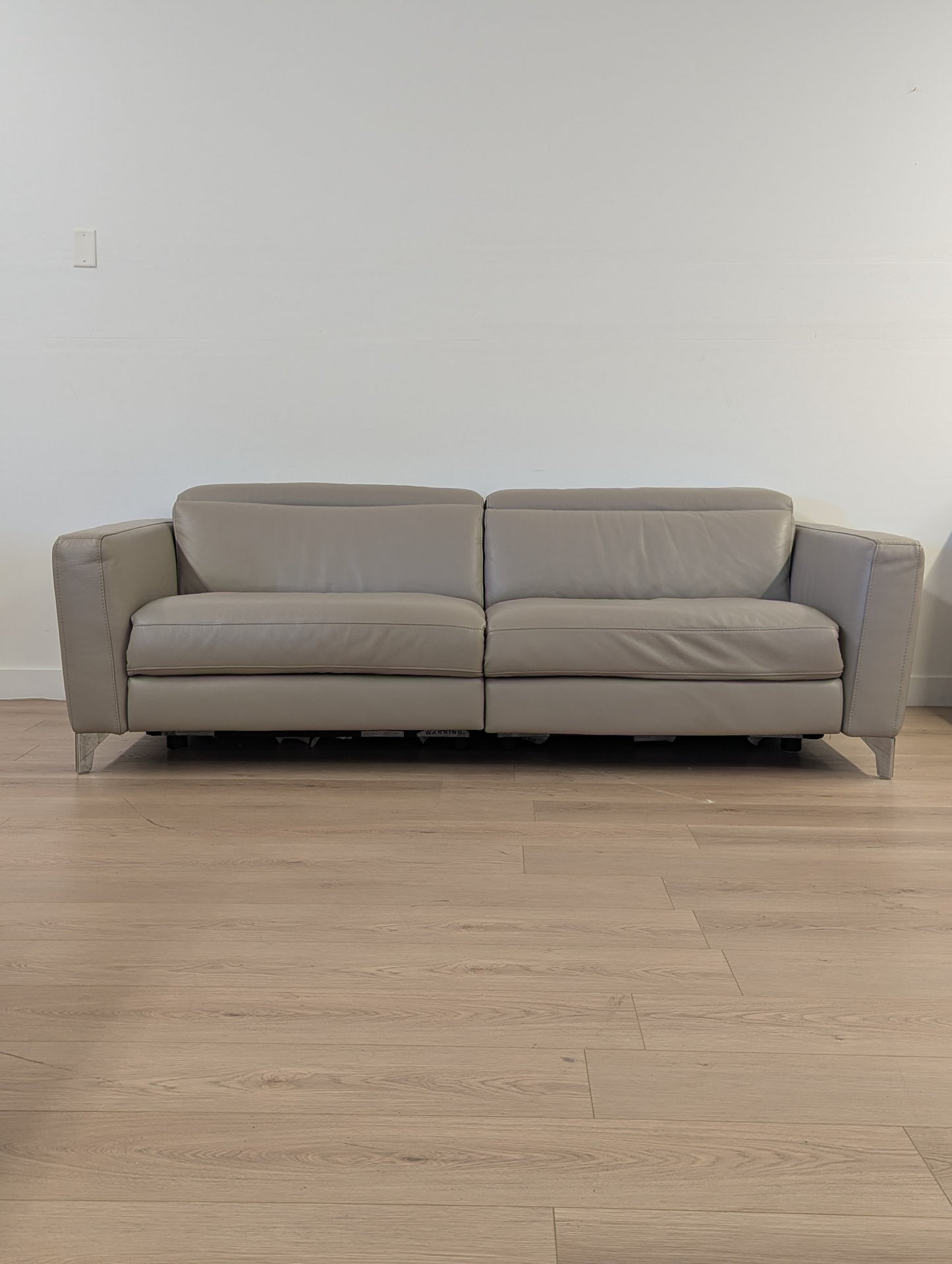 Natuzzi Italia Vola Reclining Sofa