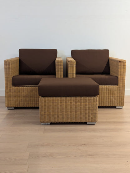 Cane-Line Chester Reversible Outdoor Lounge Set (2 Sets Available)