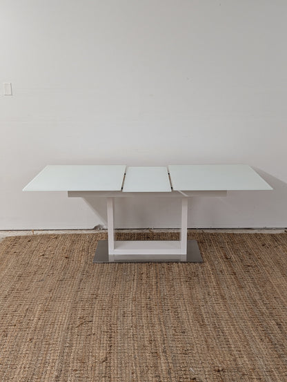 Scan Designs Extendable Glass Dining Table
