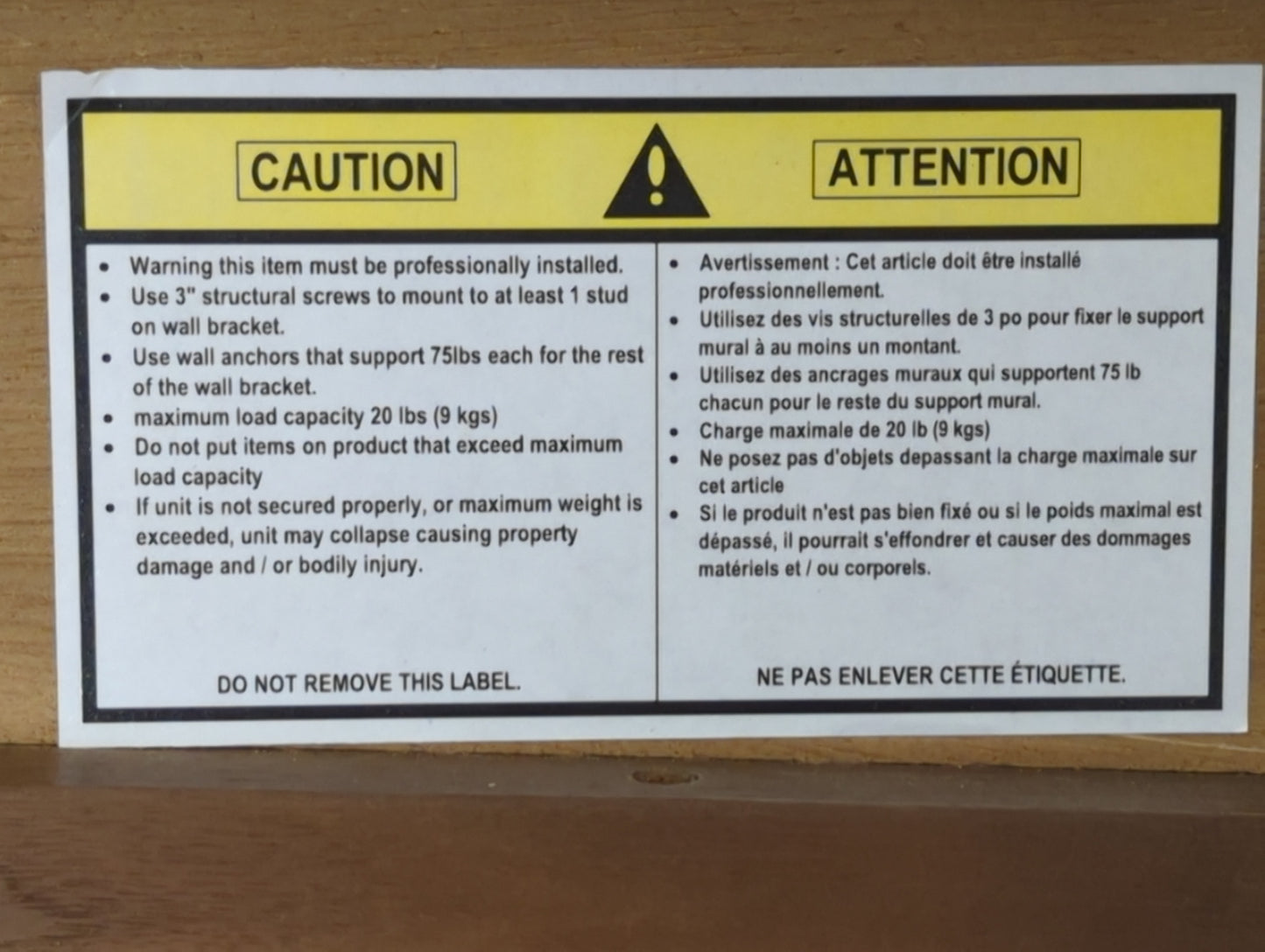 EQ3 Stage Floating Nightstand